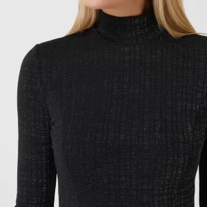 Guess Kleid Mit Effektgarn – Schwarz 11