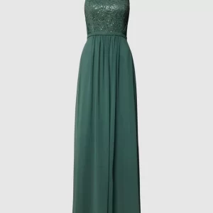 V.M. Abendkleid Mit Pailletten-Besatz – Grün 9