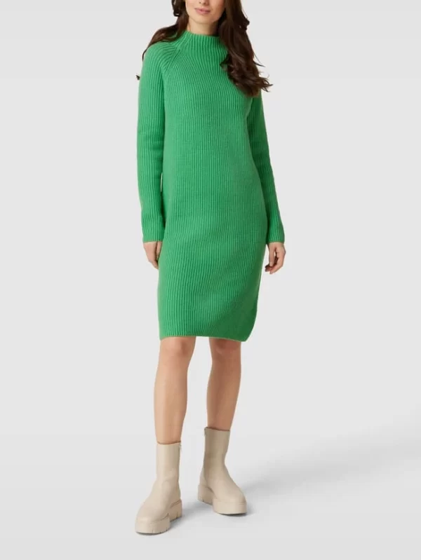Armedangels Strickkleid Mit Stehkragen Modell ‘MILAANA’ – Grün 5