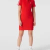 Adidas Originals T-Shirt-Kleid Mit Knopfleiste – Rot 17