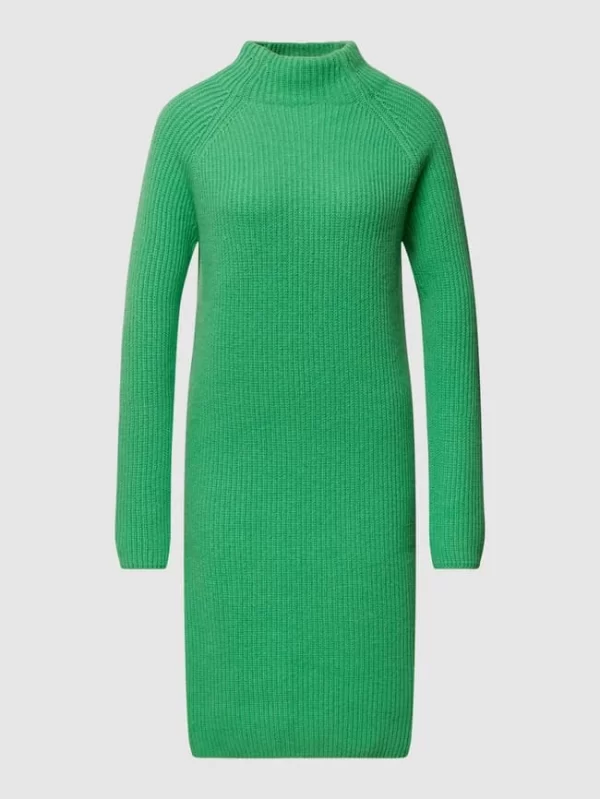 Armedangels Strickkleid Mit Stehkragen Modell ‘MILAANA’ – Grün 3