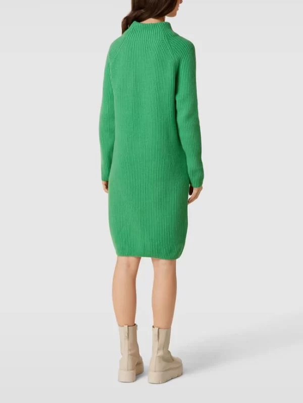 Armedangels Strickkleid Mit Stehkragen Modell ‘MILAANA’ – Grün 6