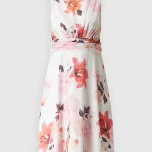 Christian Berg Cocktail Cocktailkleid Mit Floralem Muster – Ecru 9
