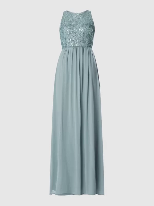Jake*s Cocktail Abendkleid Mit Pailletten – Schilf 1