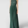 V.M. Abendkleid Mit Pailletten-Besatz – Grün 17