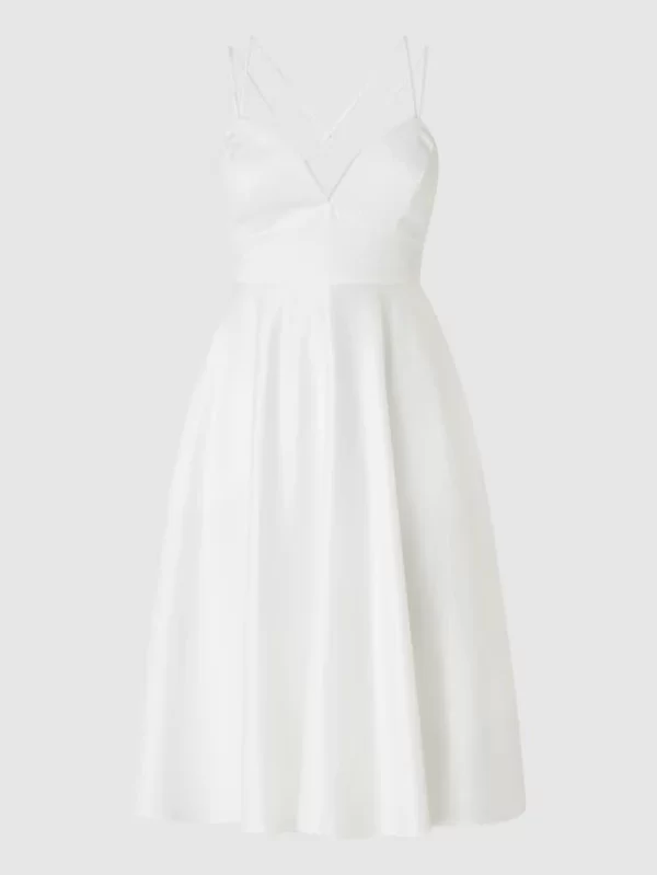 Jake*s Cocktail Cocktailkleid Aus Satin – Ecru 3