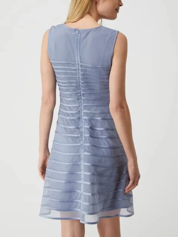 Jake*s Cocktail Cocktailkleid Mit Zierstreifen – Blau 6