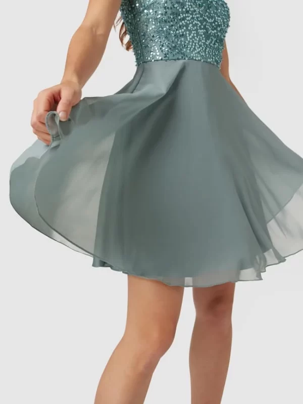 Laona Cocktailkleid Mit Pailletten – Schilf 4