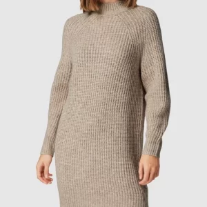 Opus Strickkleid Mit Rundhalsausschnitt Modell ‘Wetrissi’ – Beige 13