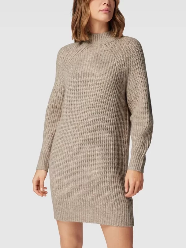 Opus Strickkleid Mit Rundhalsausschnitt Modell ‘Wetrissi’ – Beige 5